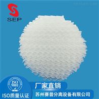 聚丙烯孔板波纹填料 比表面积250 组合填料